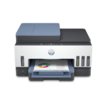 HP Smart Tank 795 All-in-One Wireless Printer (Print, Scan, Copy, Fax, Duplex, ADF, Up to 18,000 Black / 8,000 Color Pages) – White/Blue [28B96A] Series X | Top Rated