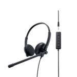 Dell Pro WH1022 Wired Stereo Headset with Noise-Cancelling Microphone – Comfortable & Clear Calls