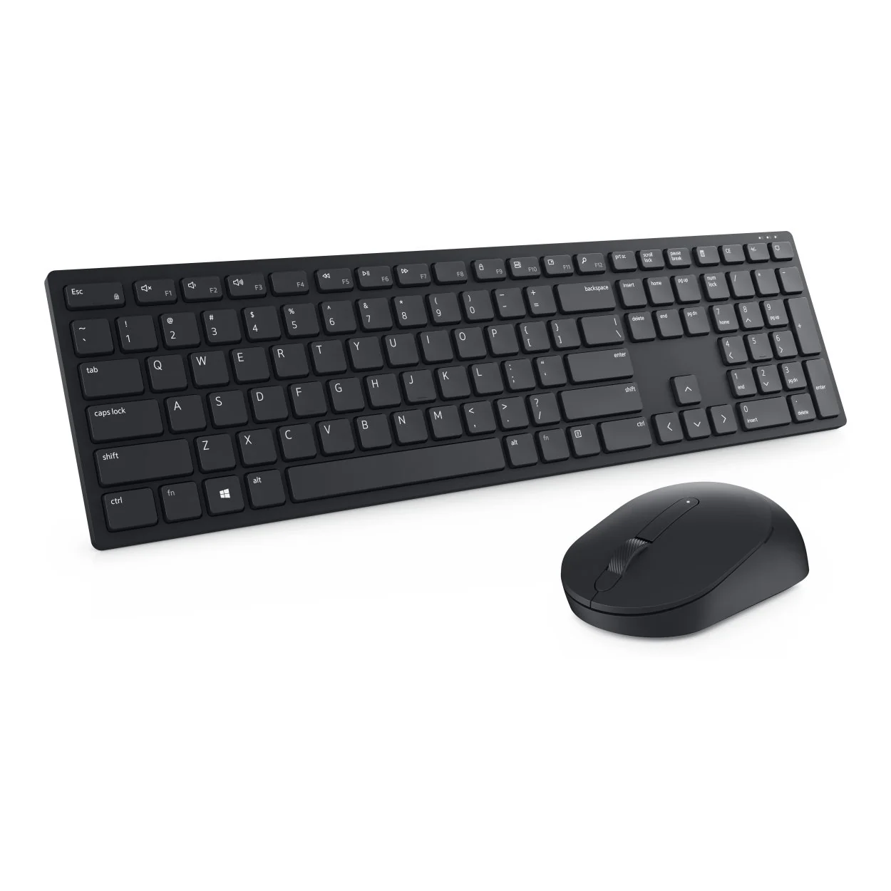 Dell Pro Keyboard and Mouse - KM5221W - Arabic (QWERTY) - Black