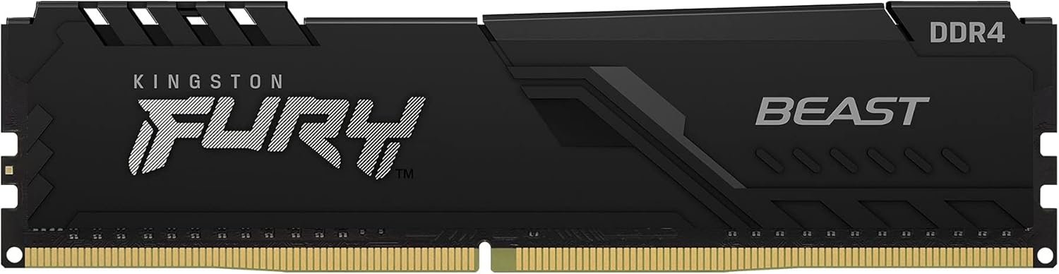 Kingston FURY Beast 32 GB (2 x 16 GB) 3200 MHz DDR4 CL16 Desktop Memory Kit of 2 KF432C16BBK2/32 - Image 3