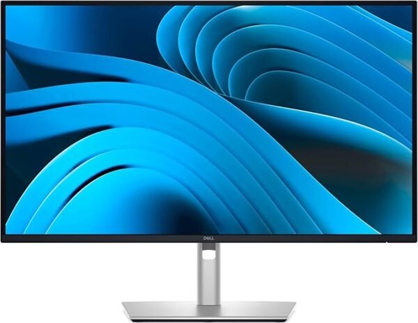 Dell 27 Monitor P2725DE – 27" (68.6cm) QHD (2560x1440) USB-C Hub Monitor, 90W Power Delivery, HDMI/DisplayPort/RJ45/USB Connectivity, Height Adjustable Stand, Energy Efficient Design, 3Y Warranty