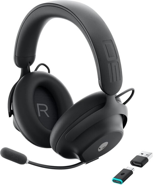 Alienware Pro Wireless Headset - Dark Side of The Moon