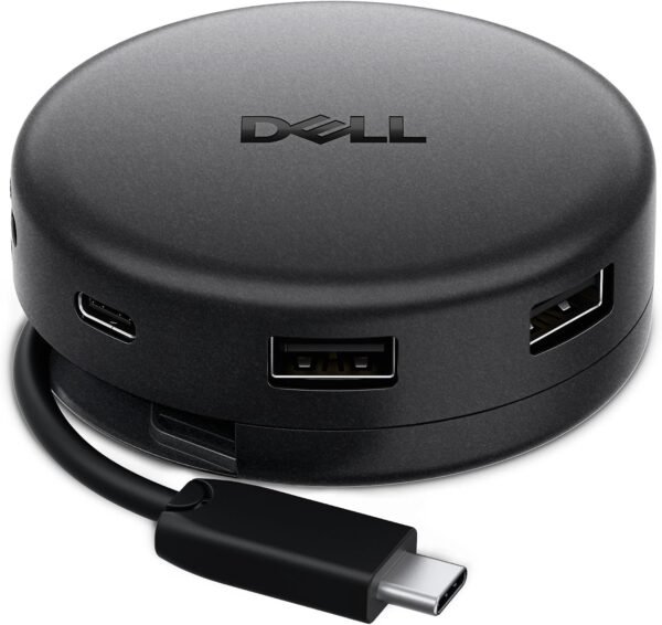Dell Pro 7-in-1 USB-C Travel Hub DA326, 4K HDMI, Ethernet, Plug and Play