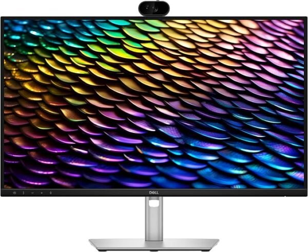 Dell Pro P 27 USB-C Hub Conferencing Monitor - P2726DEB 2560x1440 100Hz 5ms IPS DP HDMI USB-C HUB 90W PD RJ-45 4MP WebCam 2x5W Speaker AI-NC Microphone Pivot Black