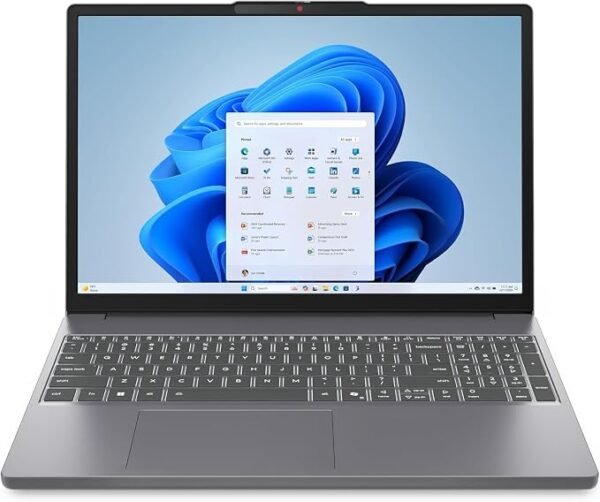 Lenovo IdeaPad Slim 3 15IRH10 Laptop, 15.3" WUXGA IPS Display, Intel Core i5-13420H, 8GB DDR5 RAM, 512GB SSD, Intel UHD Graphics, English KB, Win 11Pro Upgraded, Luna Grey
