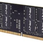 PNY Performance 16GB DDR4 DRAM 3200MHz (PC4-25600) CL22 (Compatible with 2933MHz, 2666MHz, 2400MHz or 2133MHz) 1.2V Notebook/Laptop (SODIMM) Computer Memory Kit – MN16GSD43200-TB