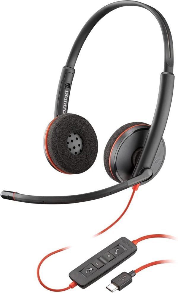 Poly HPP Blackwire 3220 Stereo USB-C Headset[8X228A6]